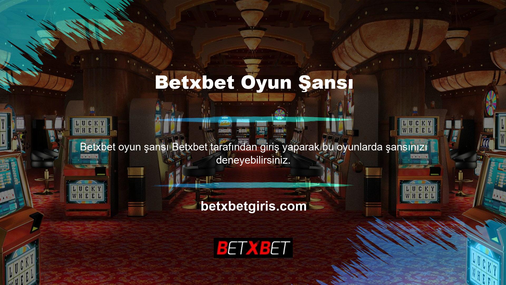 Betxbet bahis sitesine güvenilir bahis oyunları sunan Betxbet ana sayfasına bakarsanız, çeşitli casino menülerini görebilirsiniz